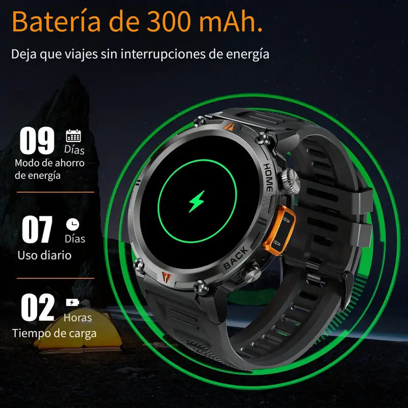 Reloj inteligente deportivo con iluminacion led