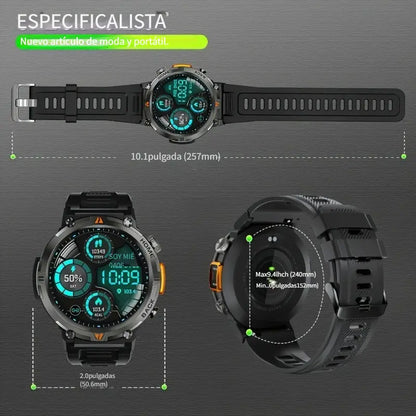 Reloj inteligente deportivo con iluminacion led